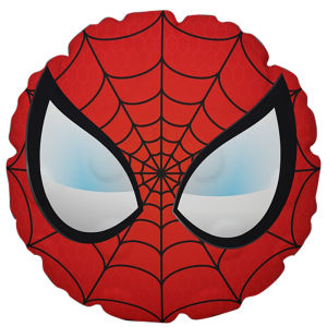 Marvel Spiderman And Iron Man Pillow for Boys Childrens Room Car Travel Pillow Cute Cartoon Pattern Plush Material Lumbar Pillow