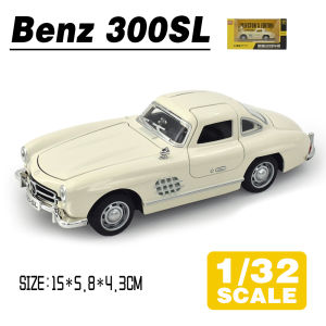 LEO 1:32 Mercedes-Benz 300SL Diecast Model Car Alloy Cars Toys Collection Gift For Kids Boy Girl