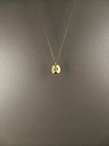 Golden Apple Necklace Womens Fashionable Versatile Simple Design Lockbone Chain Necklace Accessory New 2025 Online Exclusive