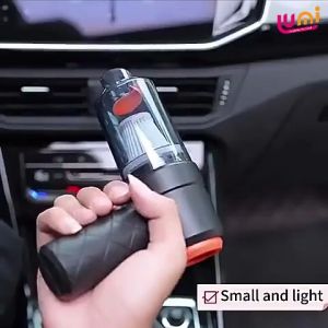 Vacum Cleaner Portable Mini 2In1 Penghisap Penyedot Pembersih Kotoran Debu Lantai Mobil Kasur Vakum USB Wireless Cordless Rechargeable Multifungsi Dalam 1 Tip