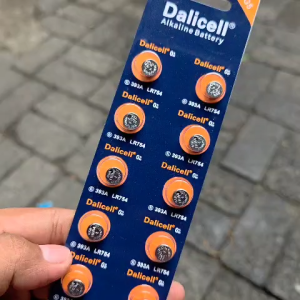 BATRE DALICELL LR754 BATERAI LR 754 AG5 HARGA PER LEMBAR