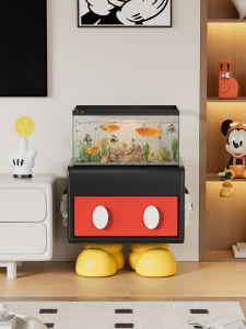 MR ART | Fish Tank Stand Cartoon Cabinet Bearing Base