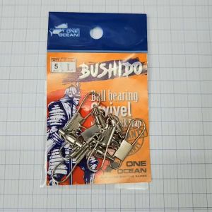 Khóa Link Câu Cá Bushido Ball Bearing Swivel Vỉ 5 Cái Chuyên Dùng Câu Cá Tra Các Loại Cá Lớn
