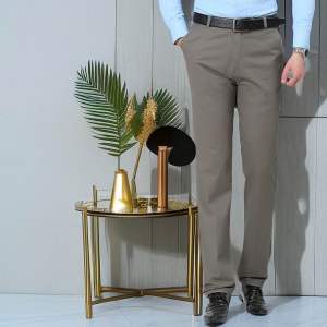 (27-58) MAN TROSERS ELASTIC LONG SLIM FIT COTTON PANTS SELUAR LELAKI SLIM FIT GETAH PANJANG KAIN TEBAL