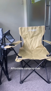 2PCS Camping Folding Chair Portable Chair For Indoor Outdoor Khaki/Green