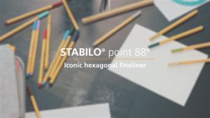 STABILO Fineliner Pen point 88 of 15 pieces