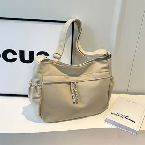 Nylon Cloth Bag Womens Tote Bag Large Capacity Spring and Summer Crossbody 2024 New Arrival Easiest for Match Ins Shoulder Commuter Bag
