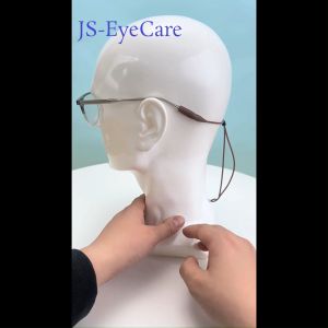 JS-EyeCare High Quality Adjustable Silicone Neck String Strap Cord Glasses Spectacles Lanyard Holder (JS-A013)