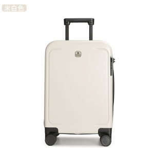 Ailouis Ultra-Thin Expandable Folding Carry-On Suitcase with Combination Lock Travel Bag Womens Large Capacity Hardshell Suitcase