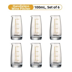 Manwei | High-End Transparent Measurement Glass Baijiu Decanter Set