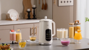 IREMMO 9-in-1 Multifunctional Soy Milk Maker 304 Stainless Steel Fully Automatic No-Cook Smart Blender Timed Heavy Duty Mini Juicer Ice Fruit Extractor | Malaysia 3-Pin Plug