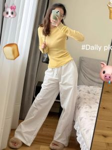 HUOLISI | Korean Style Mint Green Body Fitting Slimming New 2026 Fashion Sweater