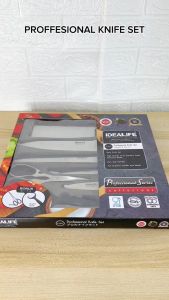 Pisau Set / Knife Set - Perlengkapan Pisau Dapur Idealife IL-163S