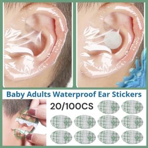 20/100PCS Baby Adults Ear Sticker Waterproof Tape Swimming Disposable Transparent Protect Sticker