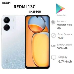 Redmi | 2026 new Redmi 13C 2026 Global Edition Smartphone 6.74-inch Display 8+256GB Storage 5000mAh Battery Long Life 2026 New Model