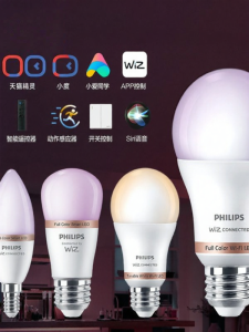 Philips | Energy-saving Bright Smart Voice Controlled Ambient Colored E27 LED Bulb