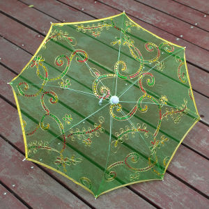 ของเล่นร่มไหมพรมโปร่งใสสําหรับเด็ก ตกแต่งร่ม อุปกรณ์เต้นรําร่มสําหรับการถ่ายภาพสตูดิโอ