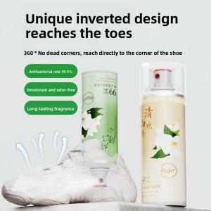 MONLEYTA | Deodorizing Spray For Shoes Socks Shoe Cabinet Odor Eliminator Antibacterial Foot Odor Elimination Essential Tool Fresh Air Function