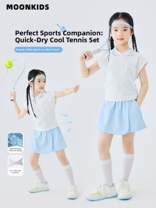 Moonkids | Đầm Tennis Tay Ngắn Khô Nhanh cho Bé Gái
