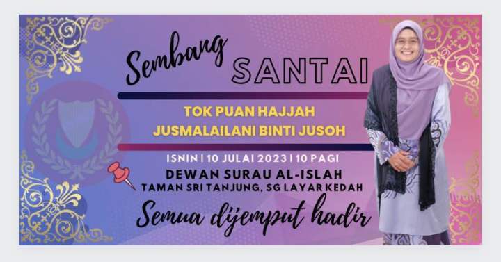 Banner Rumi / Jami 1 kaki Siap Dalam 7 hari | Lazada