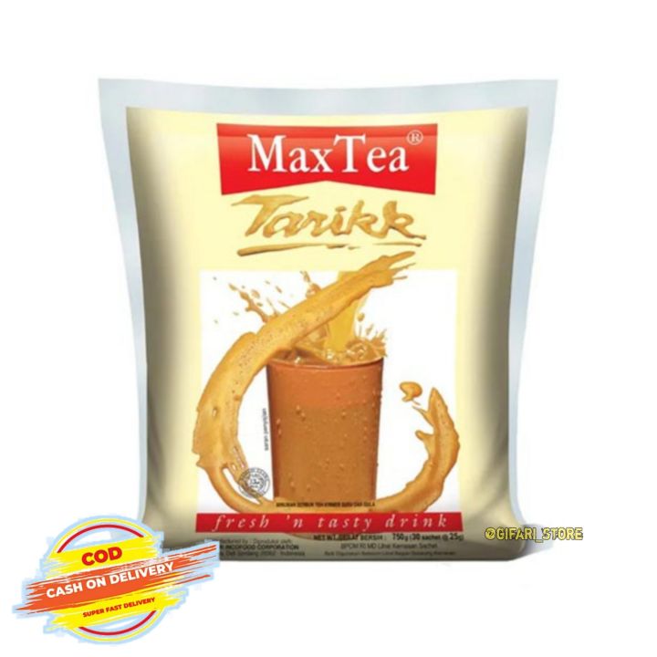 Maxtea MaxTea Teh Tarik ( 10 Sachet/ Renceng ) | Lazada Indonesia
