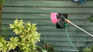 Bộ Tay bóp tưới cây cần inox và các đầu béc tưới cây phun phân bón cho bình bơm hoặc máy bơm mini Số 9