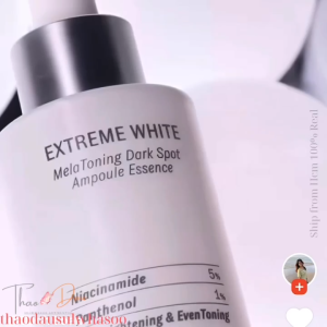NEW 10 20 Gói 1 ml Tinh chất dưỡng trắng da giảm thâm xạm nám Ohui Extreme White MelaToning Dark Spot Ampoule Essence