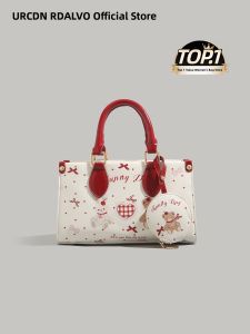 URCDN RDALVO | Cartoon Bear Design Womens Handbag Tote