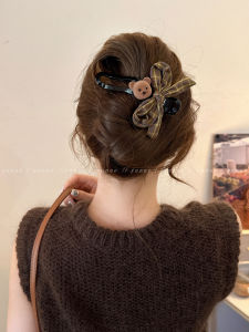 Korean Style Large Size Bear Bow Hair Clip Womens Fashion Sensation Back of Head Duckbill Hair Clip Hair Quantity Hair Accessories