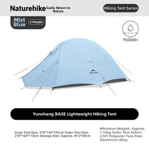 NatureHike | Ultralight Rainproof Outdoor Camping Tent 2-Person