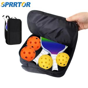 1PCS Multifunctional Pickleball Bag Portable Sling Design Pickleball Paddle Case Suitable for Pickleball & Tennis Rackets