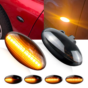 2 Đèn Xi Nhan LED Bên Hông Cho Peugeot 307 206 407 107 Citroen C1 C2 C3 Jumpy Đèn Xi Nhan Động Tuần Tự 6325G3