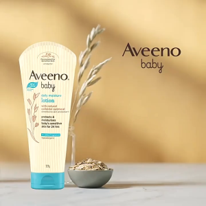 AVEENO BABY DAILY MOISTURIZER LOTION 227 GR | Lotion Pelembap Bayi Untuk Kulit Normal dan Kering Melembapkan Melembutkan