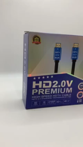 HD2.0V Premium High Speed HDMI Cable 4K 60Hz 18Gbps 2160P