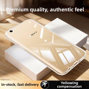 imobile | Clear New Silicone Protective Case Full-body Shockproof for Oppo R9s