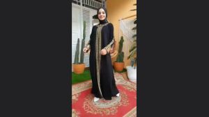COD MUMTAAZ GALERI PROMO GAMIS WANITA PREMIUM JETBLACK ARABIAN INAYAH