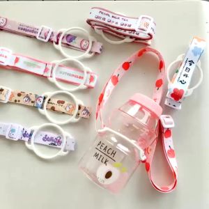Tali Strap Botol Minum Gantungan Botol Strap Tali Lanyard Botol Motif Lucu