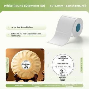 Niimbot | Waterproof Label Printing Paper for Tea Herbal and Tonic Packaging