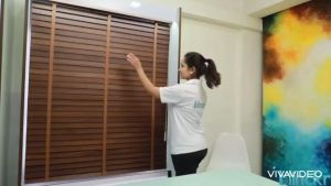 มู่ลี่ไม้ เกรดพรีเมี่ยม สั่งตัดตามขนาด เพื่อประเมินราคาในช่องแชท