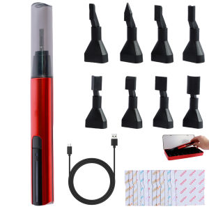 Mini Reciprocating Sander Set Portable Electric Sanding Pen USB Rechargeable Mini Sander with Overload Protection 3 Gears