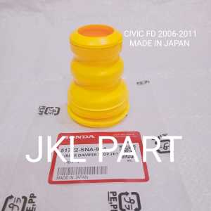 KARET RUBBER STOPPER SHOCK BREAKER DEPAN CIVIC FD 2006 2007 2008 2009 2010 2011 51722-SNA-904 1PCS