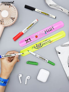 ปากกาหมึกแห้งเร็ว Monami NamePen Series ปากกาหมึกน้ำมันสำหรับใช้ในออฟฟิศ ลายเส้น ตกแต่ง วาด หนัง พลาสติก ฟิล์ม วัสดุอื่นๆ