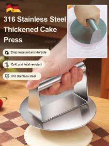 Stainless Steel Beef Cake Presser for Baking Meat Press Tool