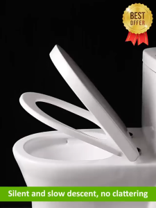 ⭐ 24 hours delivery ⭐ Heavy Duty Quiet toilet seat cover toilet bowl seat cover toilet bowl cover toilet cover wc seat cover U/V/O Type 99% universal 马桶盖