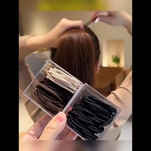 50pcs Girls Ponytail Holder High Elastic Band High Ponytail Thin Rubber Band Ladies Hair Accessories