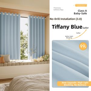 SHULIAN | Sun Blockout Light-proof Easy-install Curtains