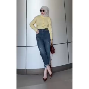 PANTS JEANS WANITA PREMIUM HIGHWAIST BKK STRETCH BESTSELLER / CELANA PANJANG JEANS WANITA KEKINIAN VIRAL