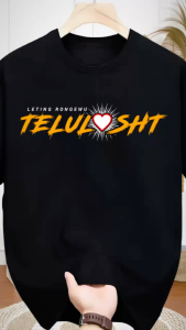 Kaos Leting Rongewu TELULASHT PSHT | Custom Nama Leting | Bahan Adem Nyaman