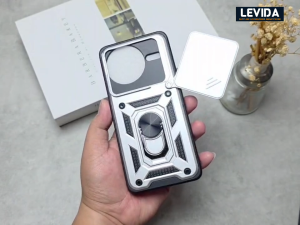 Poco F7 Pro Case Robot Ringstand Slide Kamera Poco F7 Ultra