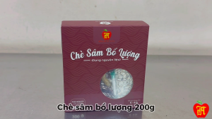 Hộp nguyên liệu nấu chè sâm bổ lượng 200g Hồng Hùng Tuấn thanh mát thơm ngon giải nhiệt tại nhà.